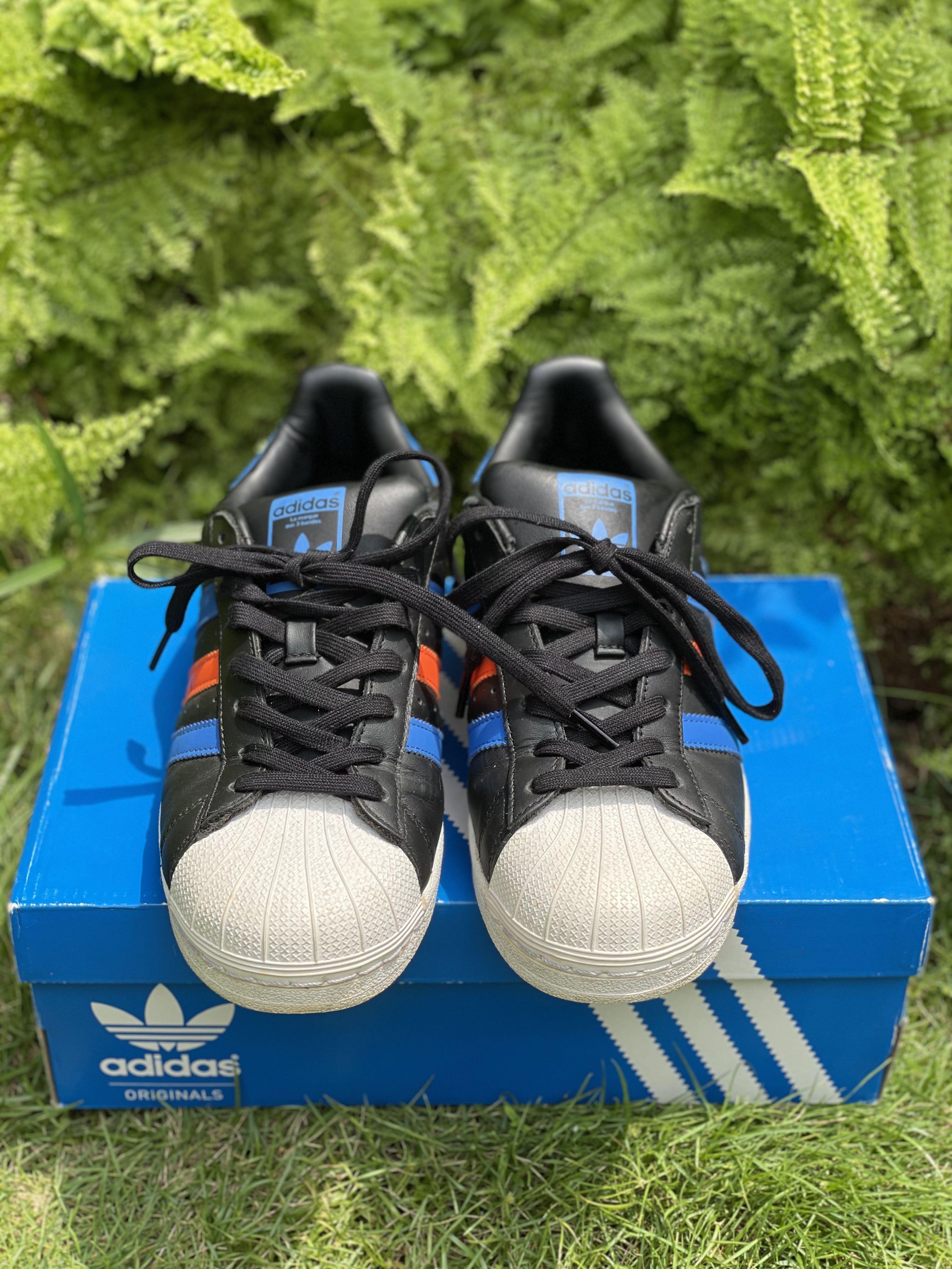 Adidas superstar 2 shop blue red