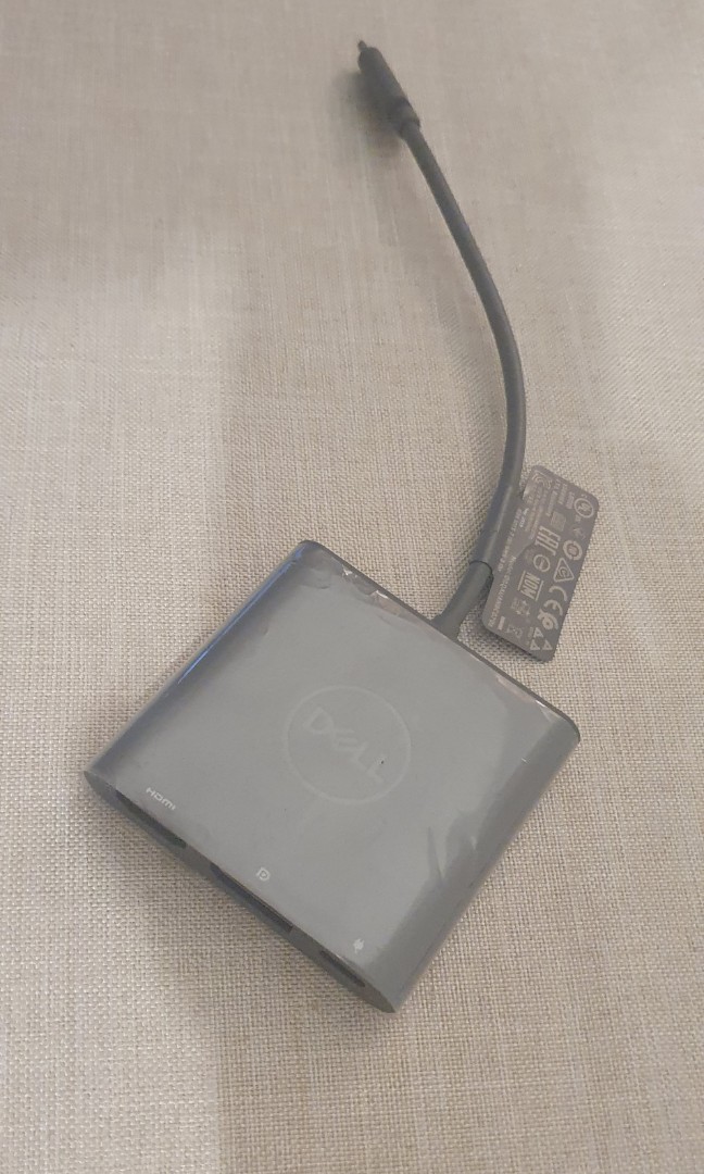 Original Dell Adapter USBC to HDMI / DP with power pass through