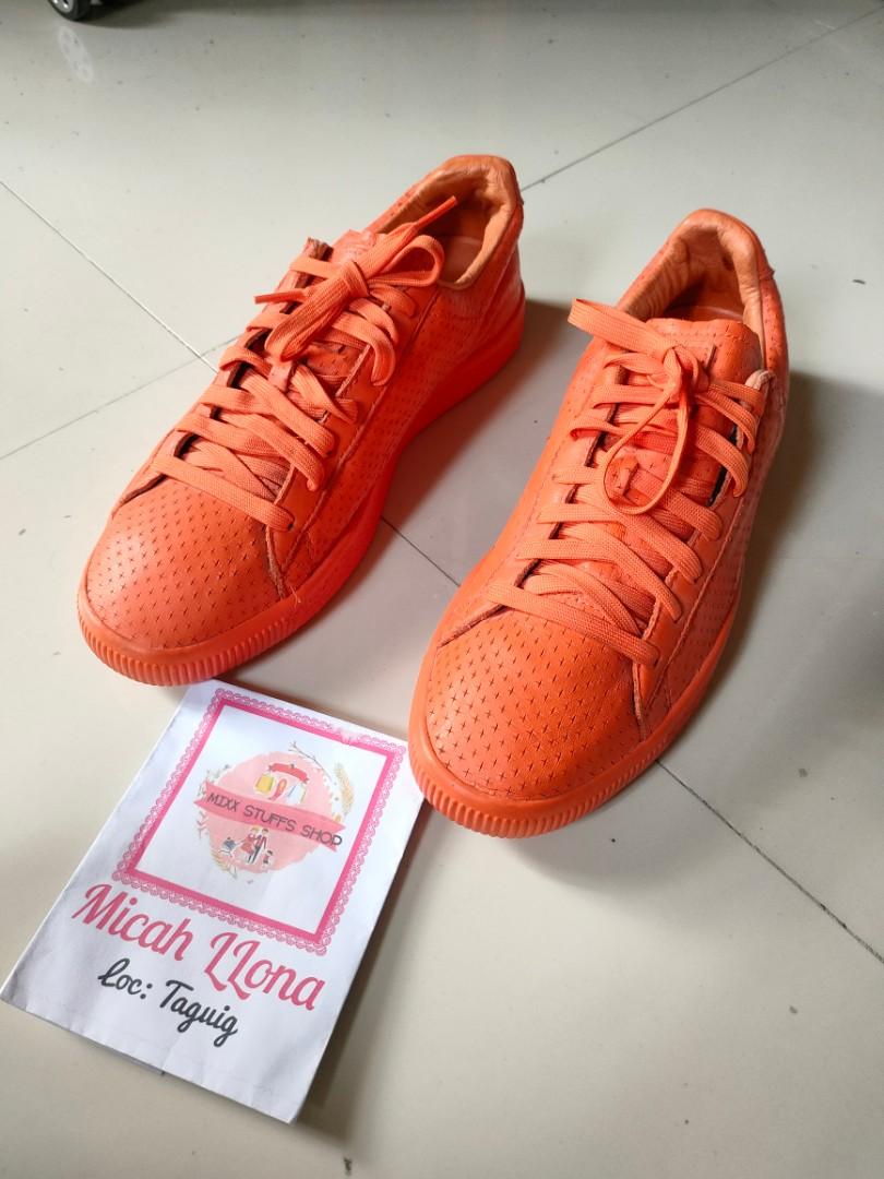 ORIGINAL PUMA CLYDE PERFORATED TRAPSTAR SNEAKER FOR MEN SIZE US 10