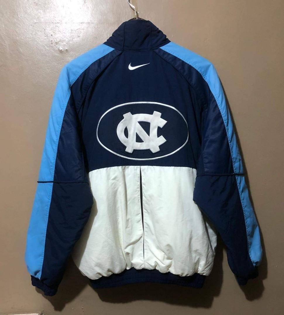 Original Vintage NIKE North Carolina Jacket, Men's Fashion, Coats