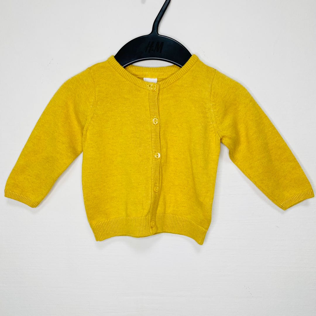 Mustard cardigan h&m on sale