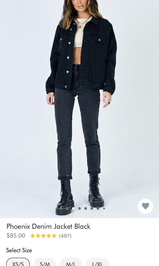 Princess polly cheap phoenix denim jacket