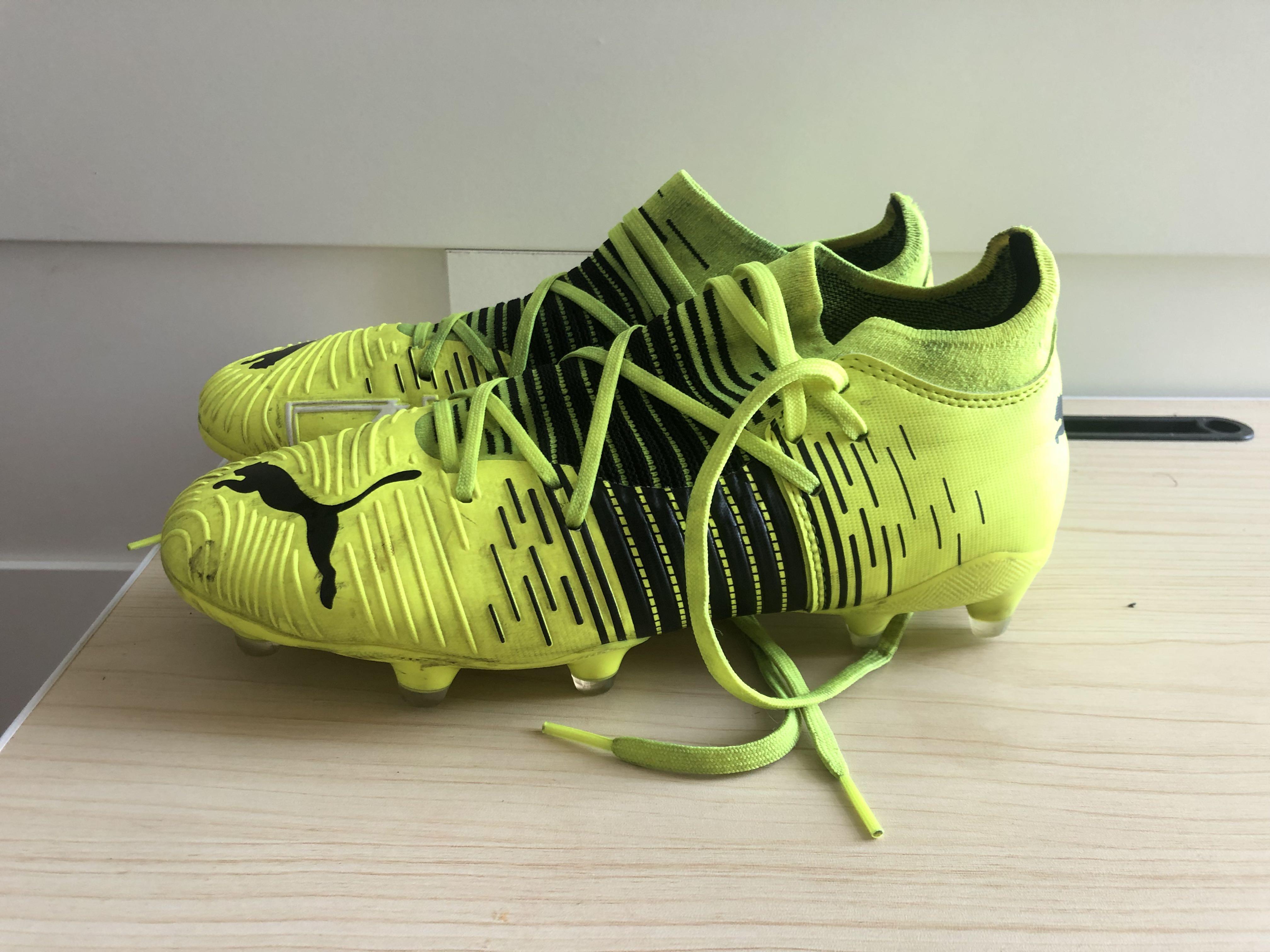 Puma Future Z 3 1 Soccer Boots Us 7 Sports Equipment Sports Games Racket Ball Sports On Carousell