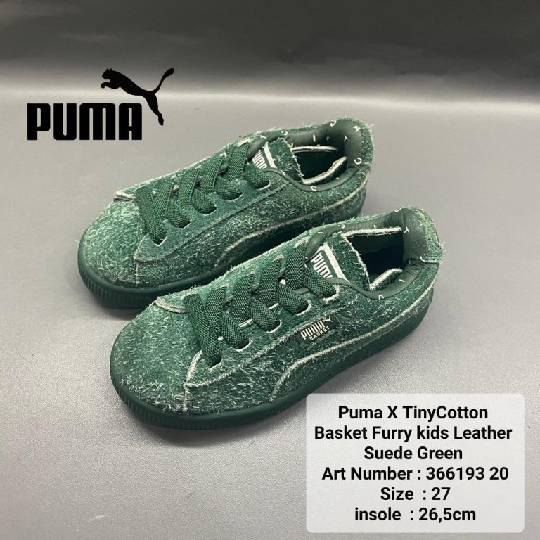 Puma x tinycottons basket furry clearance