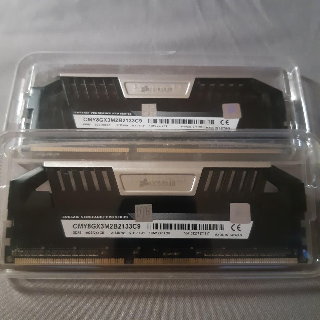 RAM CORSAIR VENGEANCE PRO SERIES DDR3 8GB Elektronik Bagian