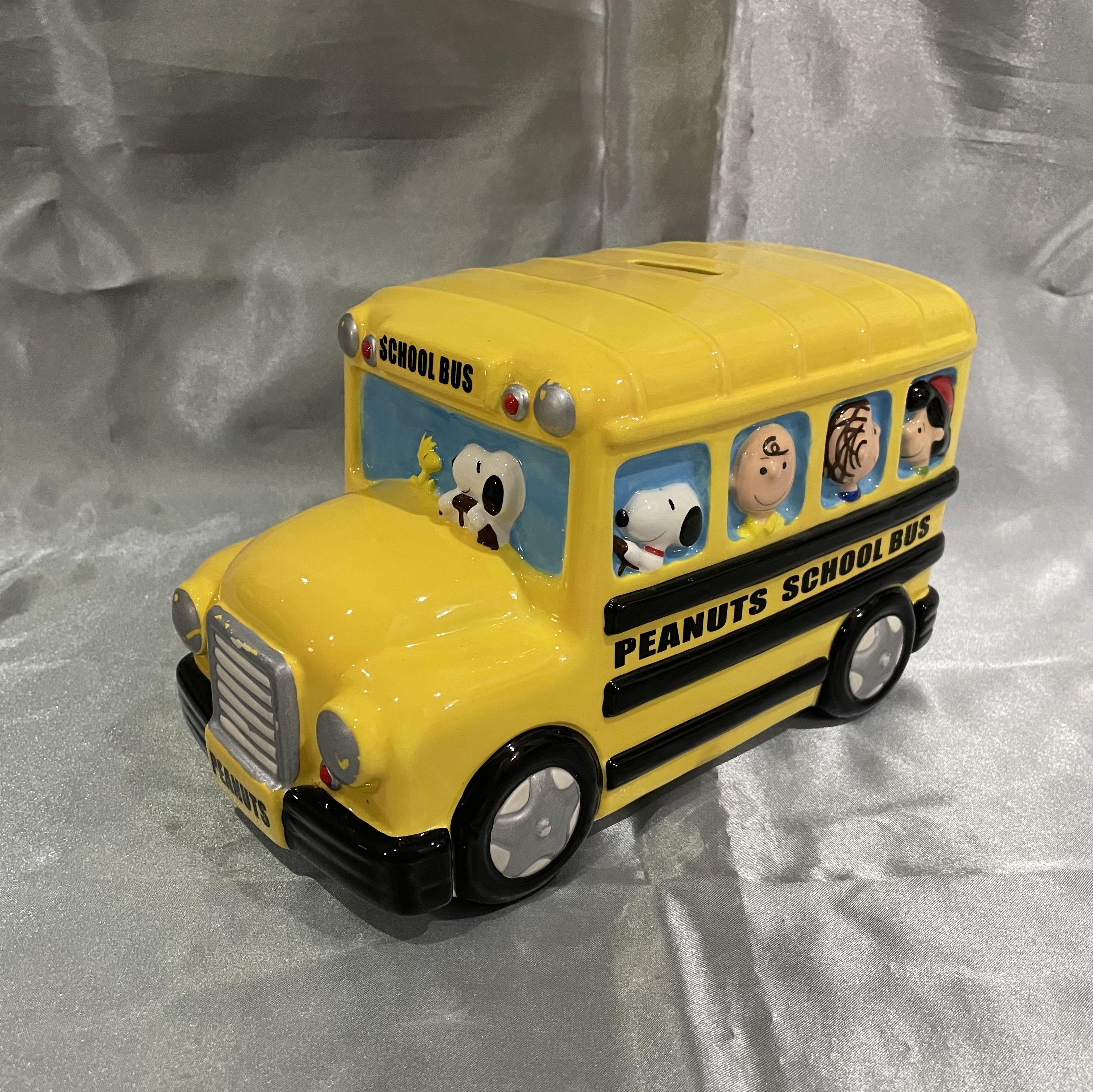 RARE!! PEANUTS Snoopy and Friends Yellow School Bus Ceramic Big Coin Bank Piggy Bank, Hobbies & Toys, Collectibles & Memorabilia, Vintage Collectibles on Carousell RARE!! PEANUTS Snoopy and Friends Yellow School Bus Ceramic Big Coin Bank Piggy Bank, Hobbies & Toys, Collectibles & Memorabilia, Vintage Collectibles on Carousell