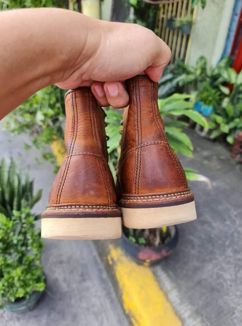 Red Wing 1907 Copper Rough and Tough Moc Toe Redwing Men s