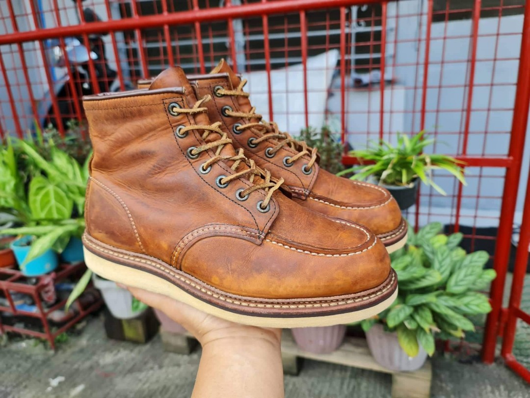 Red Wing 1907 Copper Rough and Tough Moc Toe Redwing Men s