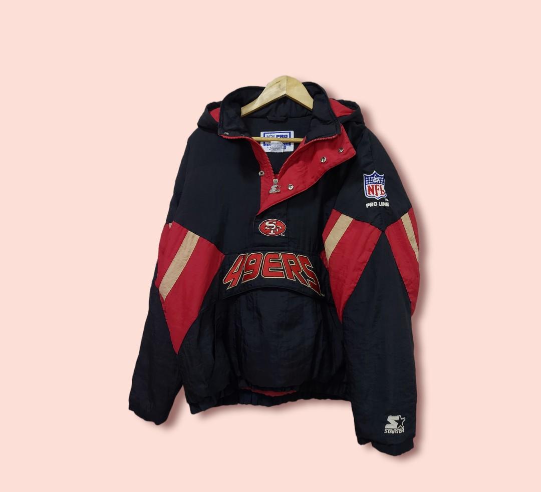 49ers starter pullover 2025 jacket
