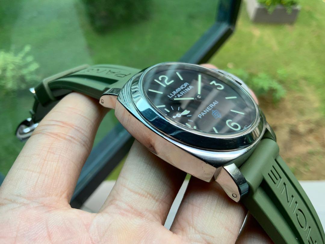 Sandwich Dial Panerai Luminor Marina Base Logo Pam 00777 Pam 777 Manual Wind