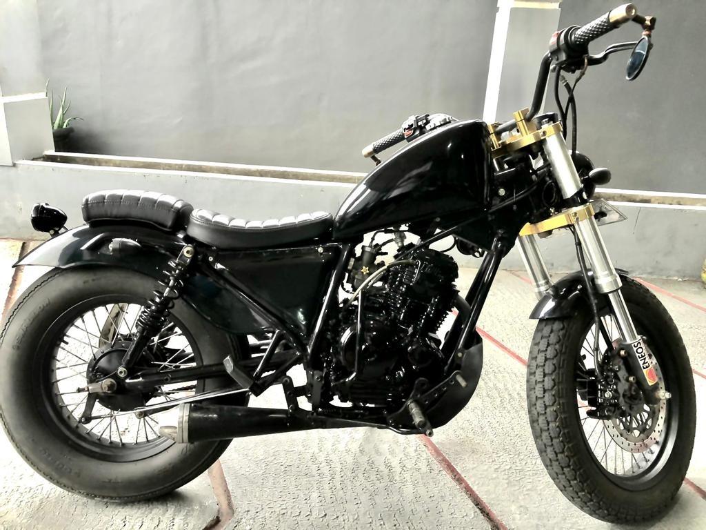 Custom motor deals scorpio bobber
