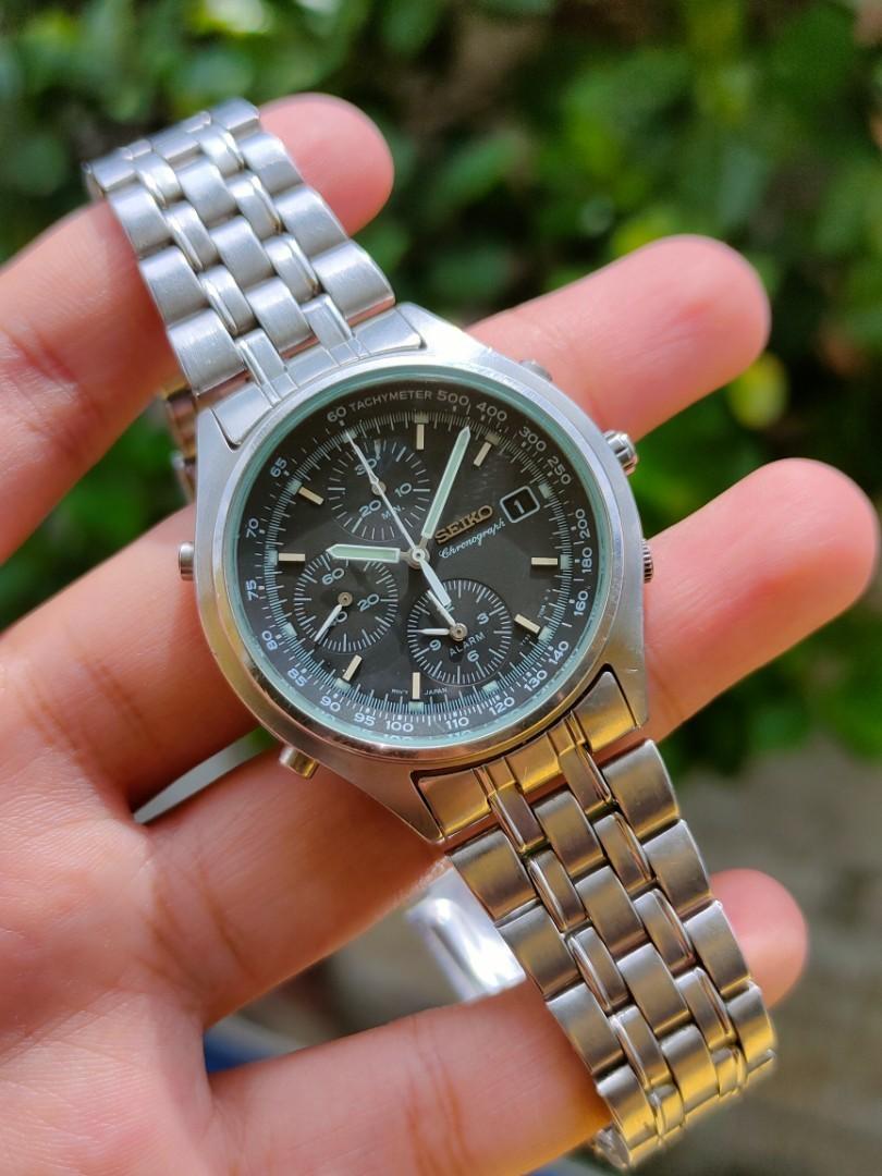Seiko 7t32-7c69 Speedtimer Chrono, Men's Fashion, Watches & Accessories,  Watches on Carousell