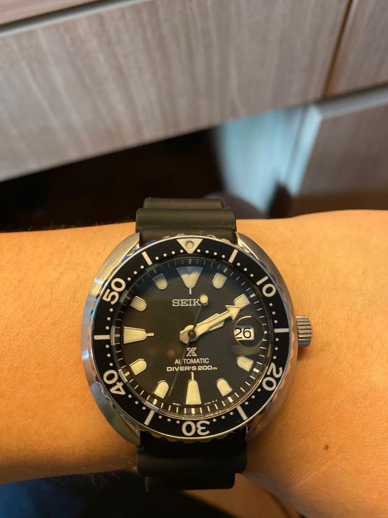 seiko mini turtle rubber strap