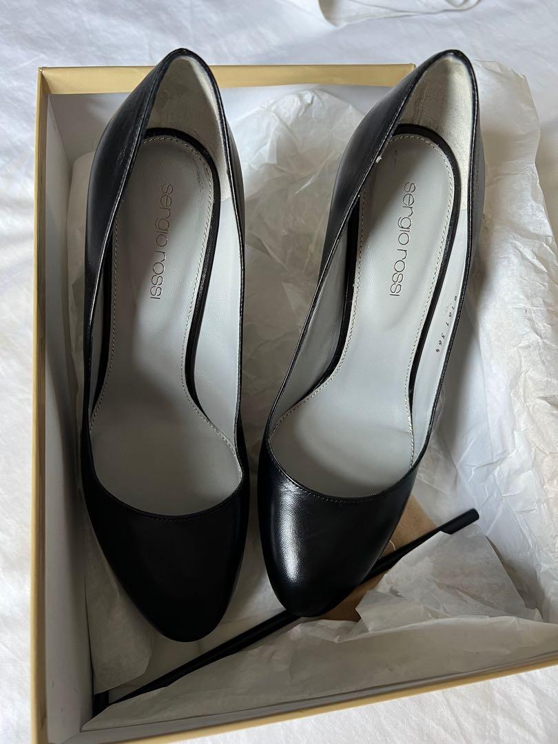 Sergio Rossi Classic Black Pumps Women s Fashion Footwear Heels