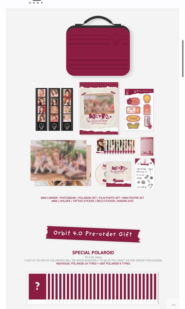 LOONA summer package2022☆トレカ付き | www.fleettracktz.com