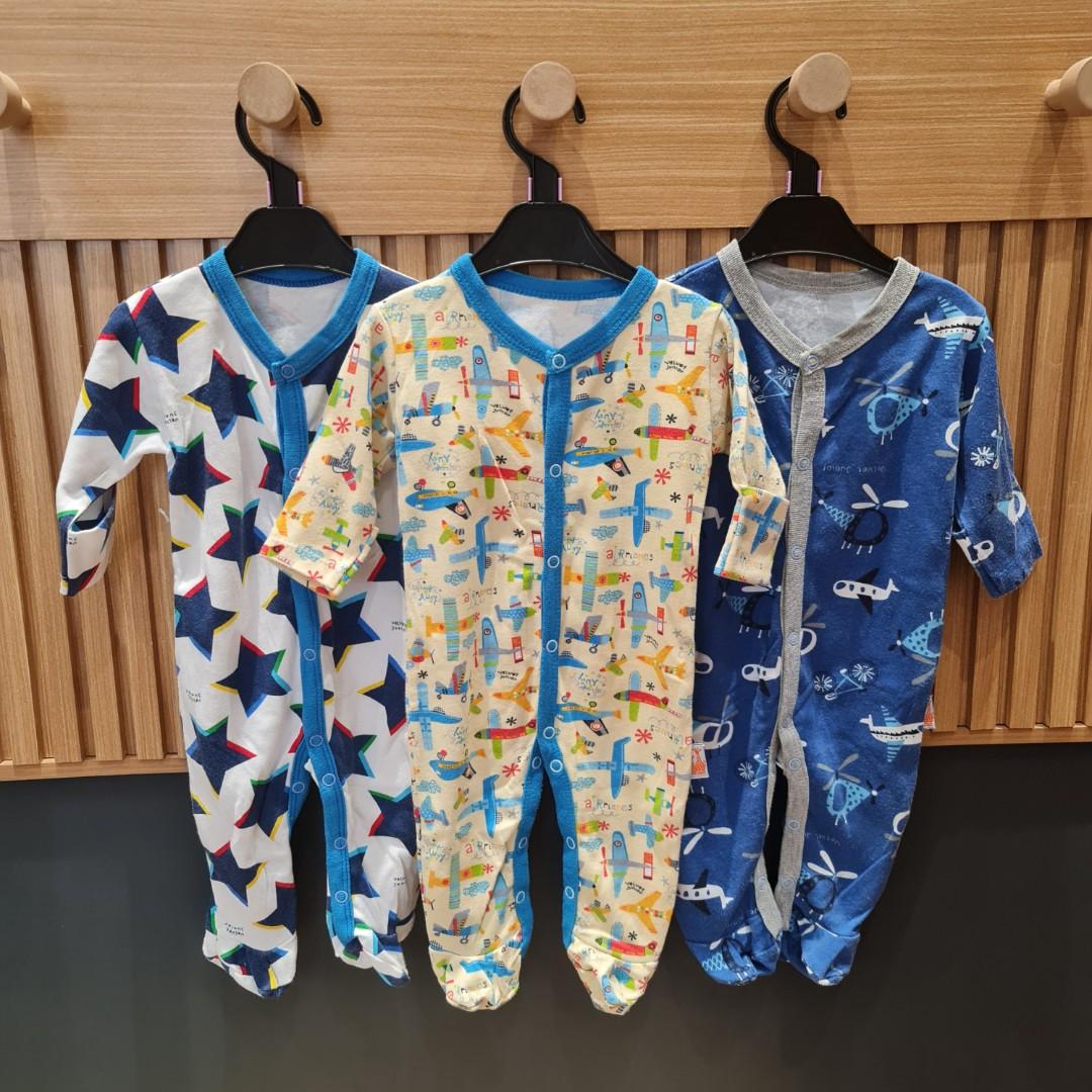 Piyama Bayi Bundling Sleepsuit Velvet Junior