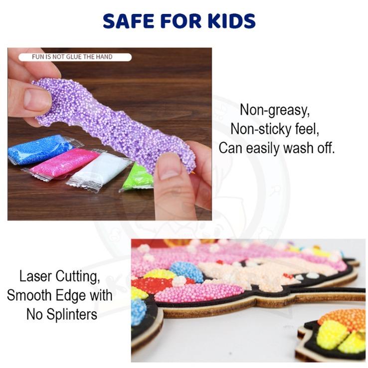 Snow Clay Art for kids, educational art and craft, Hobbies & Toys ...