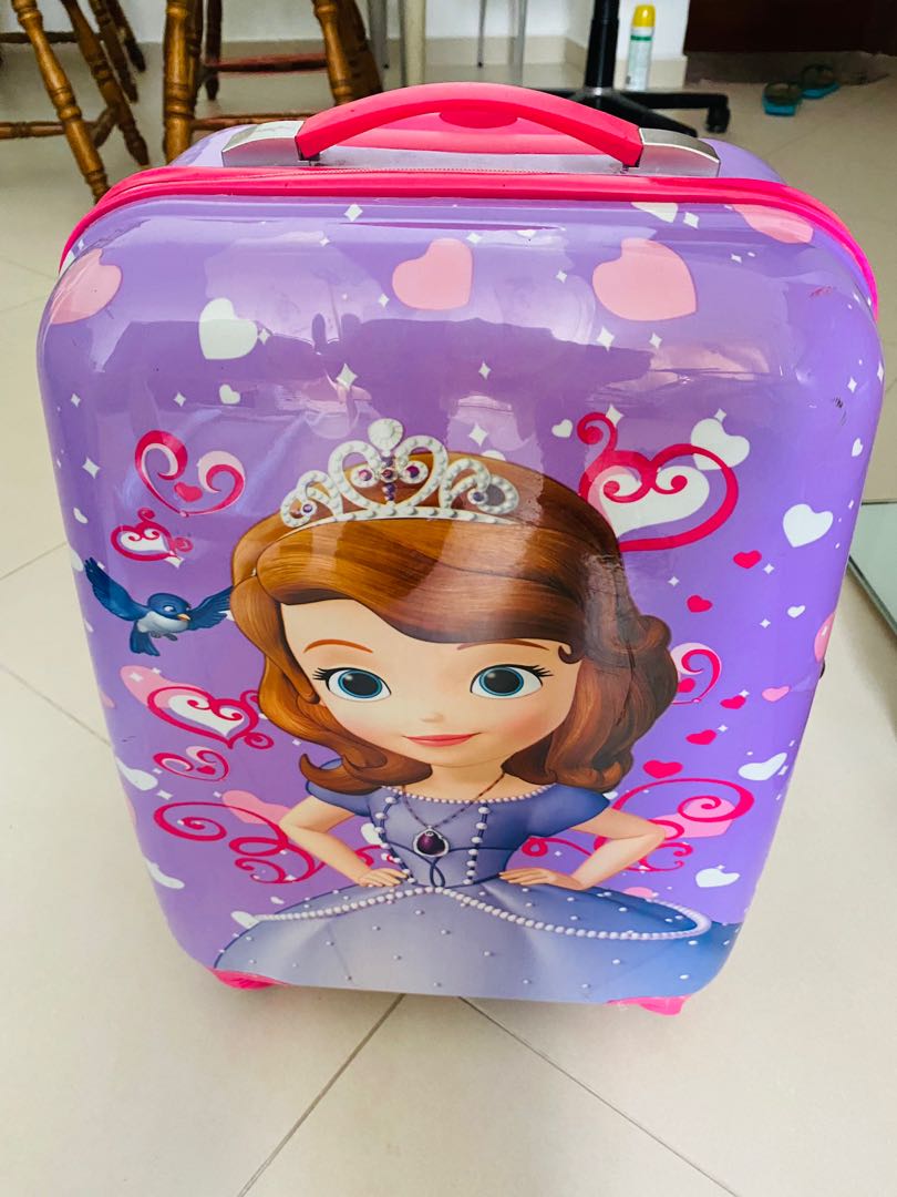 Sofia the first luggage store