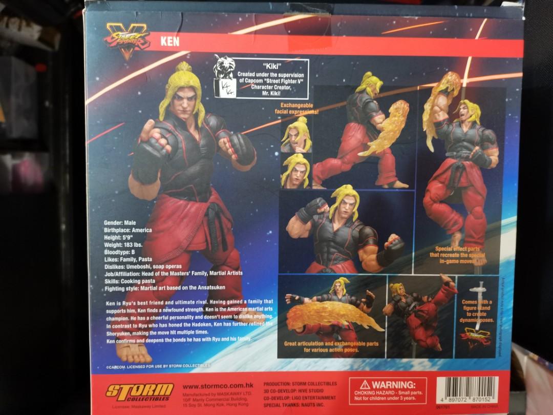Storm Collectibles Street Fighter V SF 5 Ken Action Figure