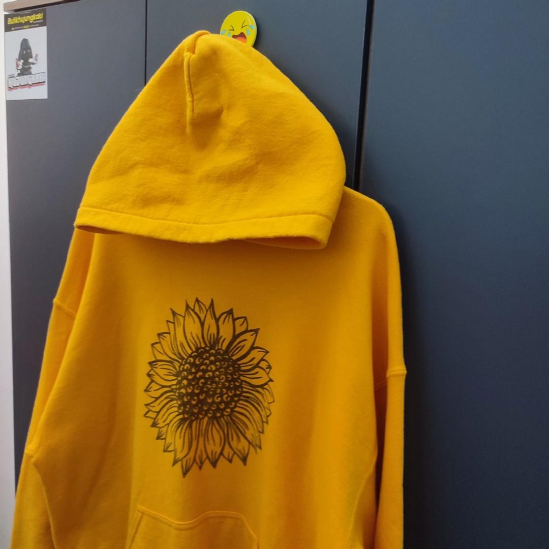 Sunflower Hoodie Women s Fashion Tops Other Tops on Carousell