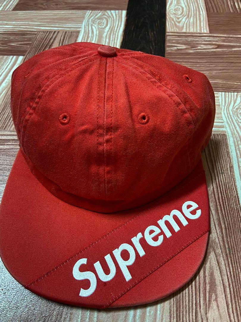 SUPREME VISOR LABEL 6 PANEL CAP “SS18”, Men's Fashion, Watches