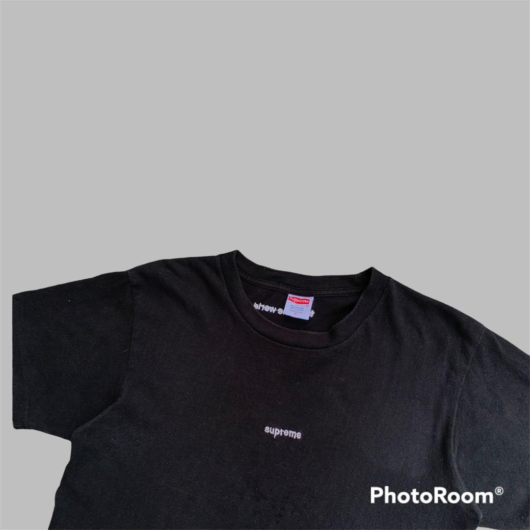 Supreme “Fuck The World” Embroidered T-shirt, Luxury, Apparel on 