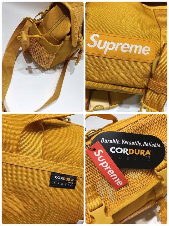 Supreme Acid Green/Yellow Waist Bag SS17 - Depop