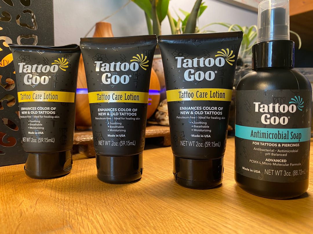 Tattoo Goo Lotion, Tattoo Aftercare - 2 oz