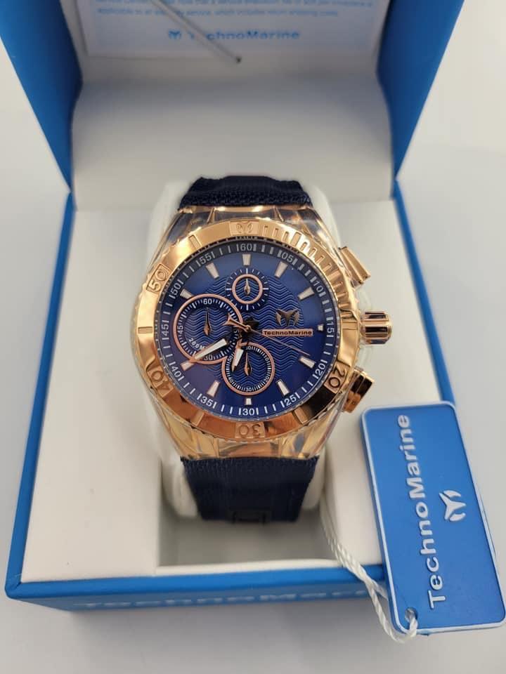 Technomarine Cruise Blueray 46mm for him Men s Fashion Watches