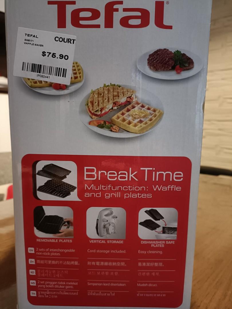 Tefal Waffle Maker and Grille Plates, TV & Home Appliances, Kitchen