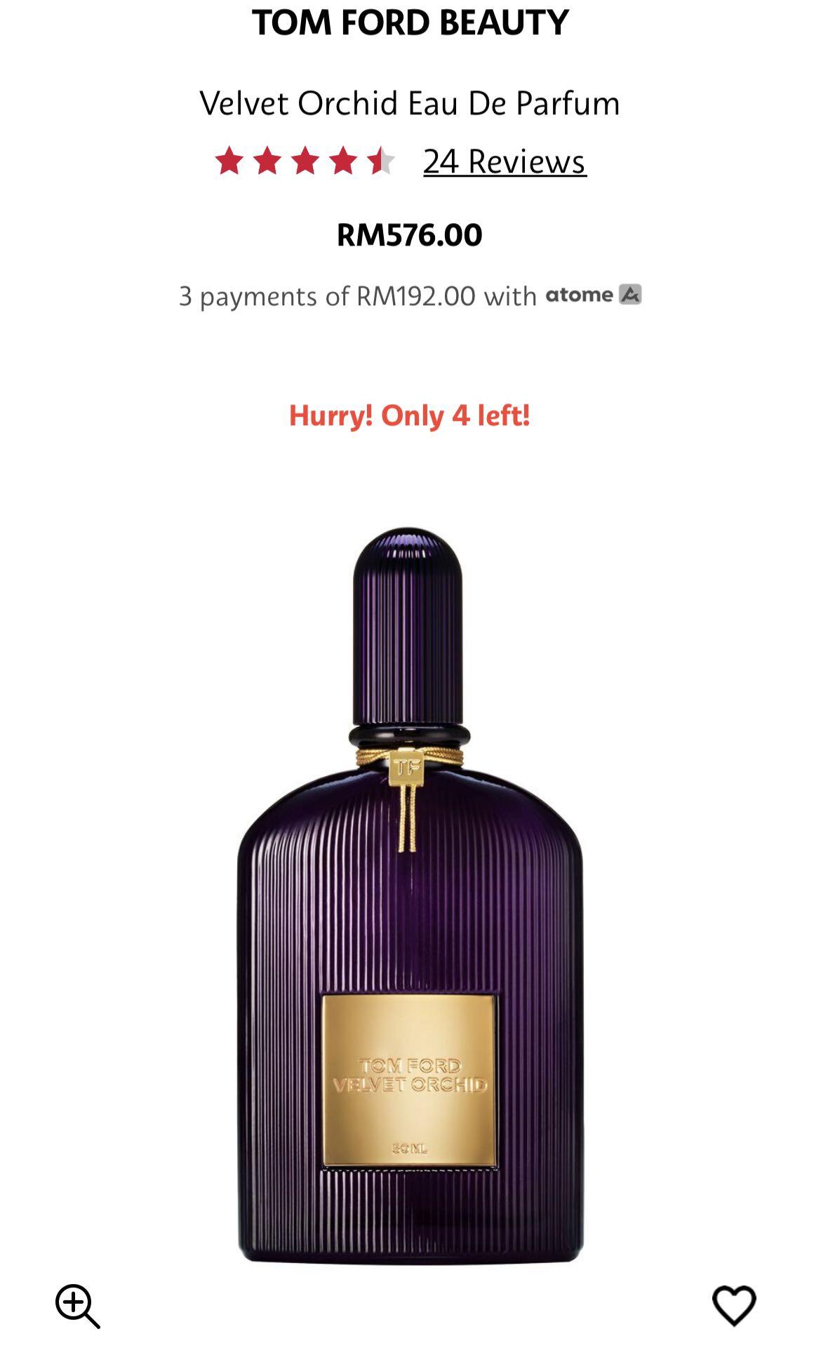 Tom ford velvet orchid 50 hotsell ml