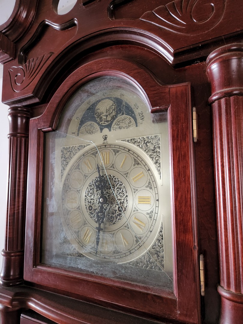 'Vecna Stranger Things' Lookalike Grandfather Clock, Hobbies & Toys