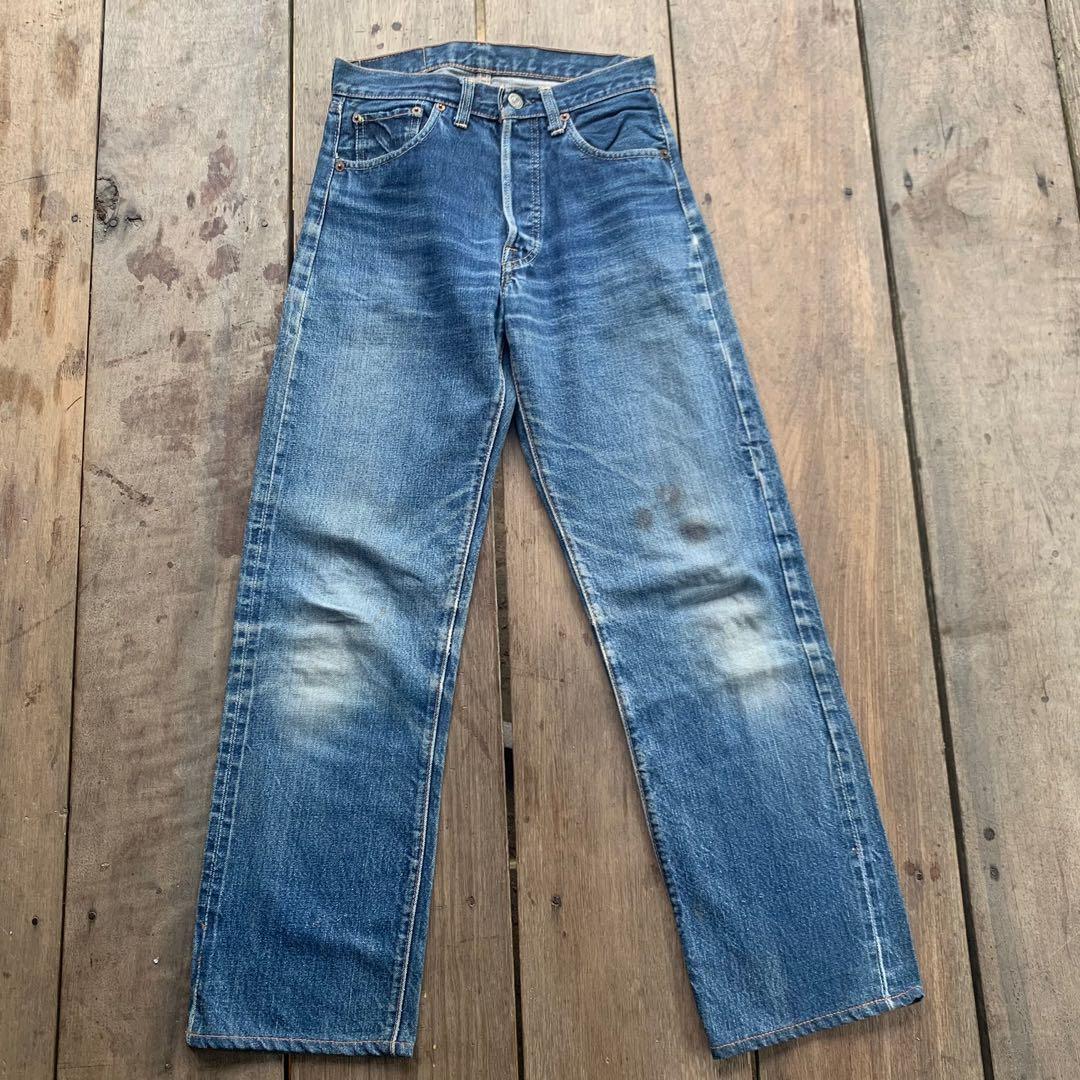 Vintage Levis 501 Big E Type S 60s 70s Jeans, Men's Fashion 