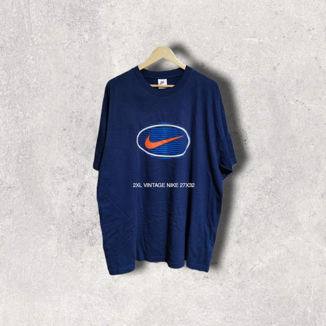Vintage Nike Shirt (Category: Tshirts & Polo Shirts ) located in Muntinlupa City. Submitted by chedol13 (Listing ID 1172601934, Image 1). Description: Vintage Looks like New 2XL (27x32) Add SF 📌 Not Ukay 📌 Gcash/Bdo or any remittance 📌 Pay Now, Ship Now 📌 J&T /Grab /Lalamove and LBC.