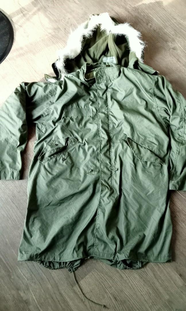 Us army hotsell parka fishtail