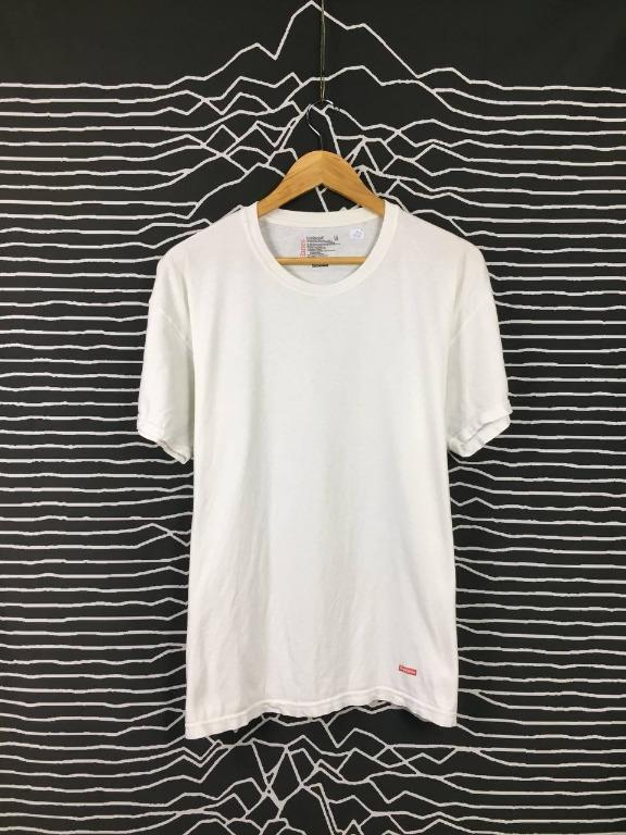 Supreme hanes tee review store