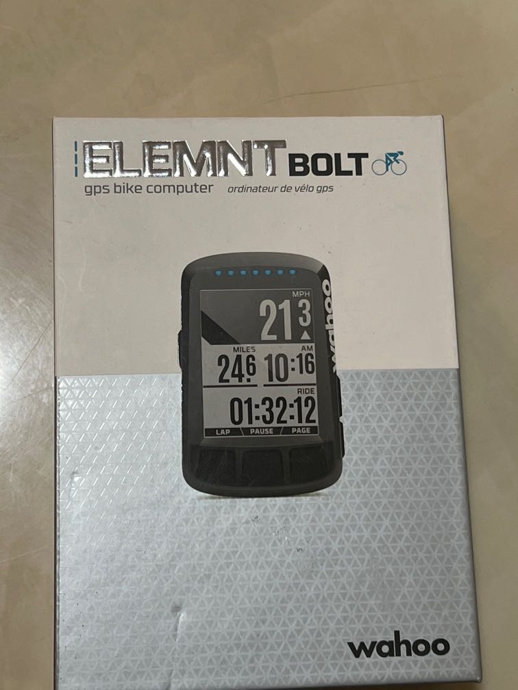 wahoo elemnt bolt mountain bike