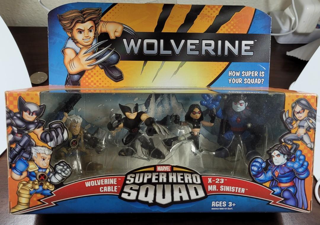 Marvel Super Hero Squad Exclusive géant Wolverine Claw Marks 