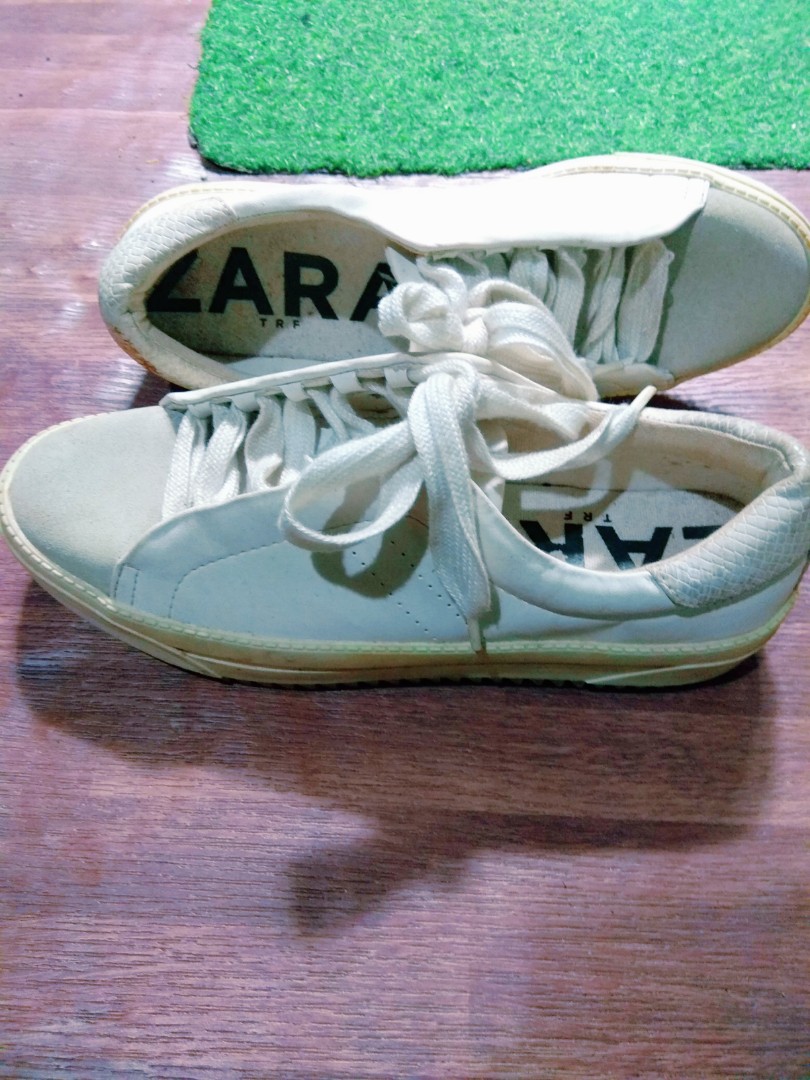zara platform trainers