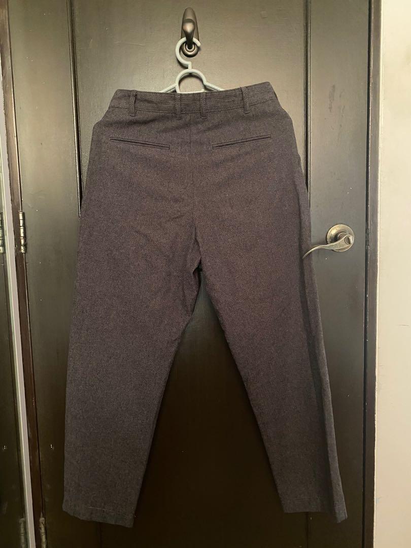 Zara Pleated Trousers, Men's Fashion, Bottoms, Trousers on Carousell