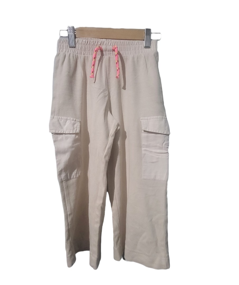 Zara Soft Cargo Pants, Babies & Kids, Babies & Kids Fashion on Carousell