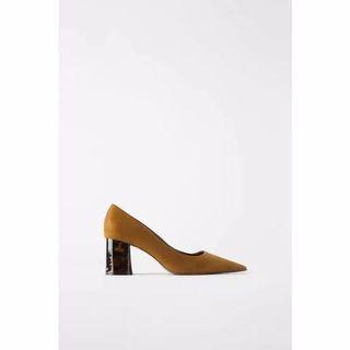 ZARA TORTOISESHELL EFFECT MIDHEEL