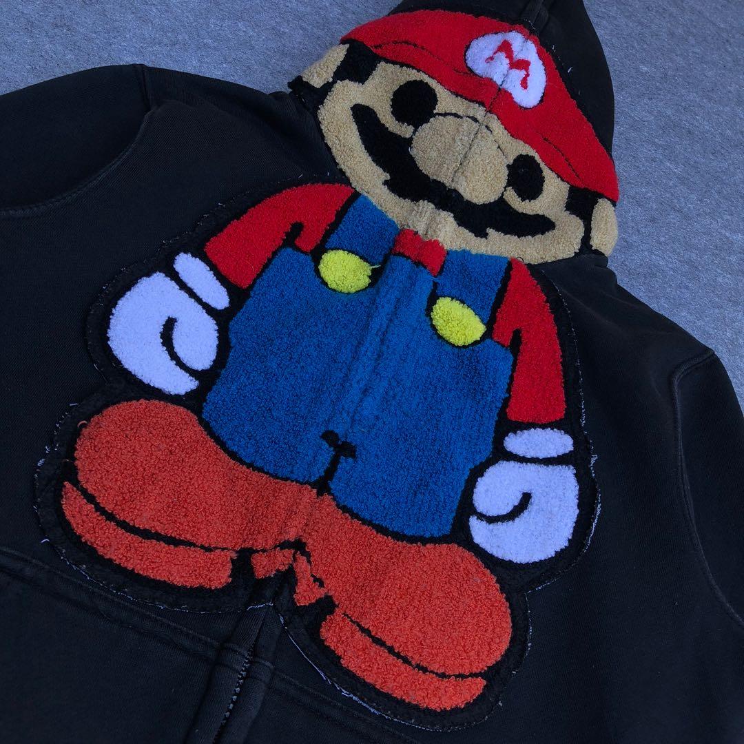 Baby milo mario hoodie sales
