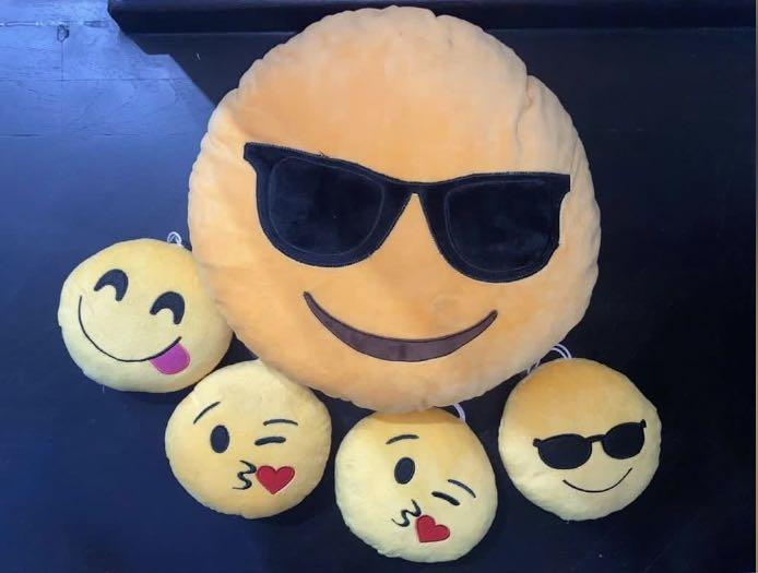 smiley face soft toy