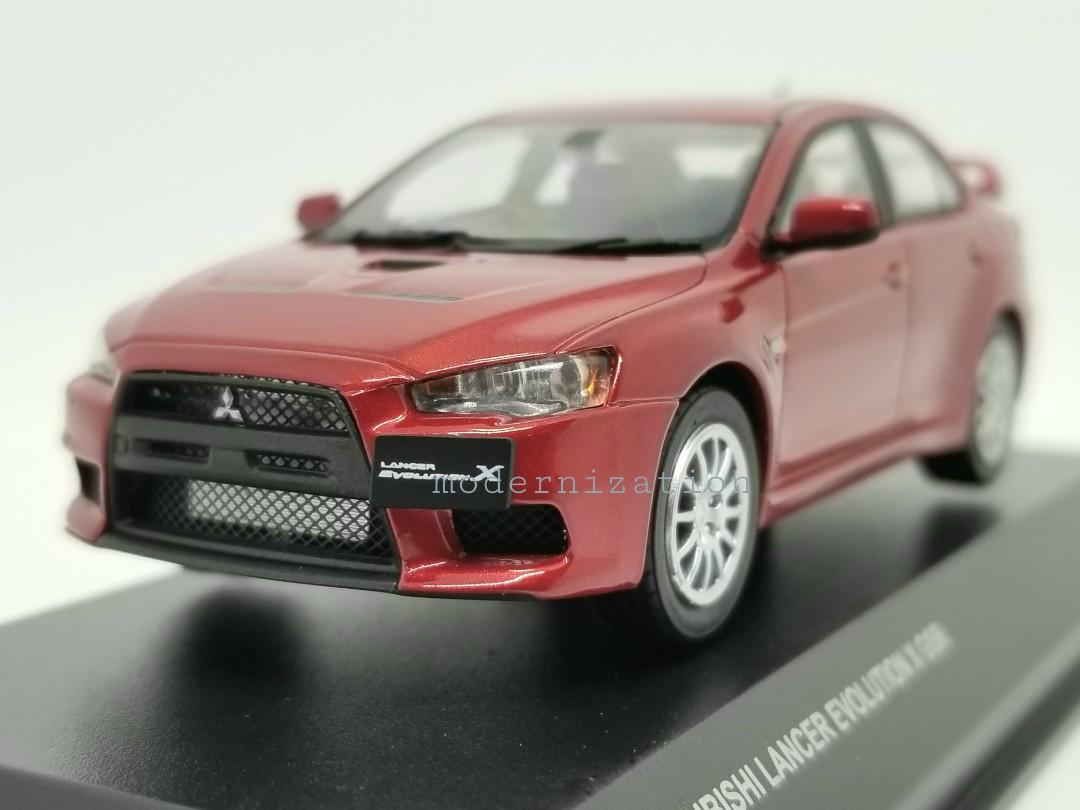 ▫1:43 Mitsubishi Lancer Evolution X GSR (Red Metallic