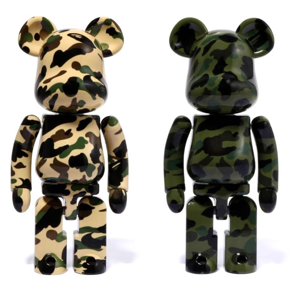 超合金Bearbrick Bape 1st Camo, 興趣及遊戲, 玩具& 遊戲類- Carousell