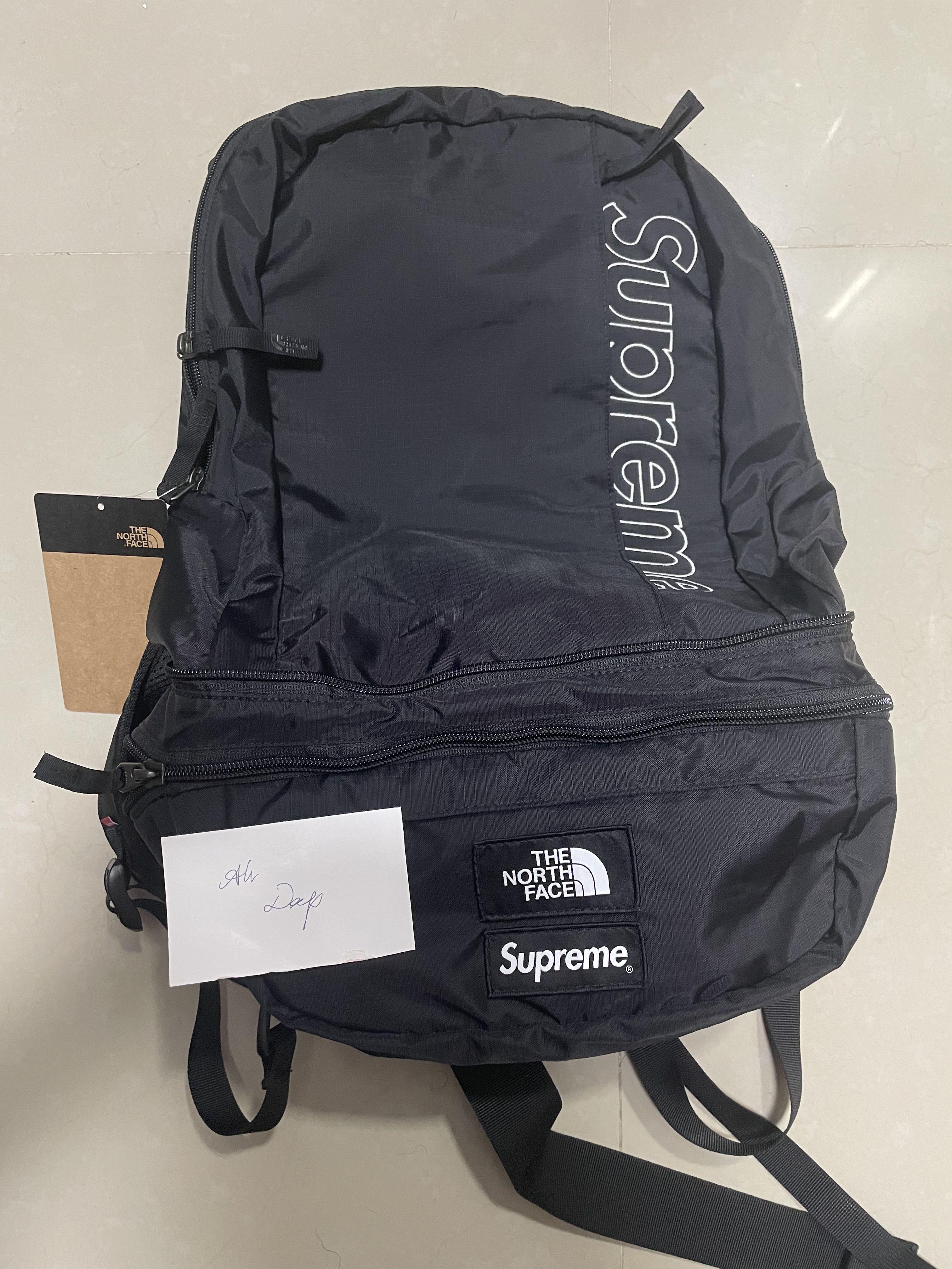 全新ss22 Supreme TNF trekking convertible backpack and waist bag
