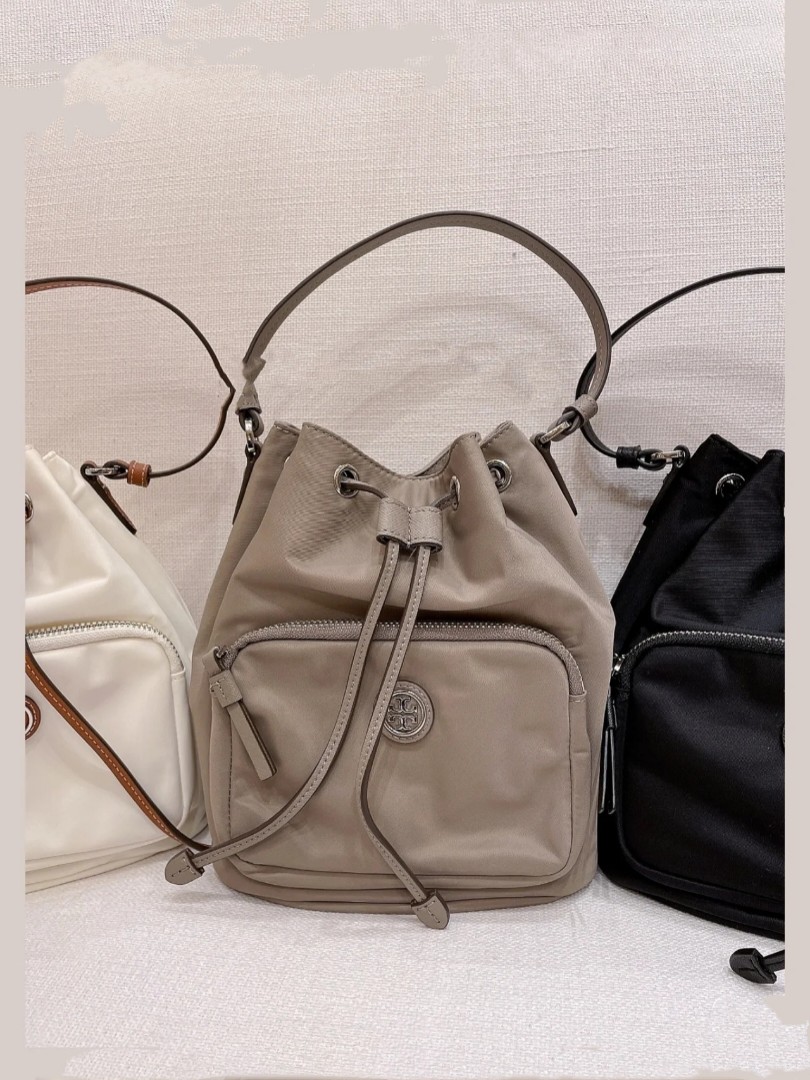 Tory burch scout sales nylon drawstring