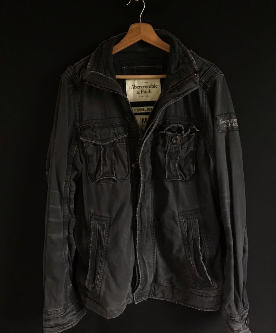 Abercrombie Fitch Sentinel Military Jacket Men s Fashion Coats
