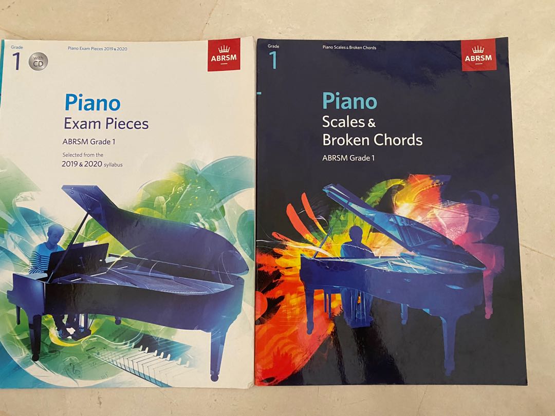 ABRSM Grade 1 piano exam and scales (with CD), Hobbies & Toys, Music